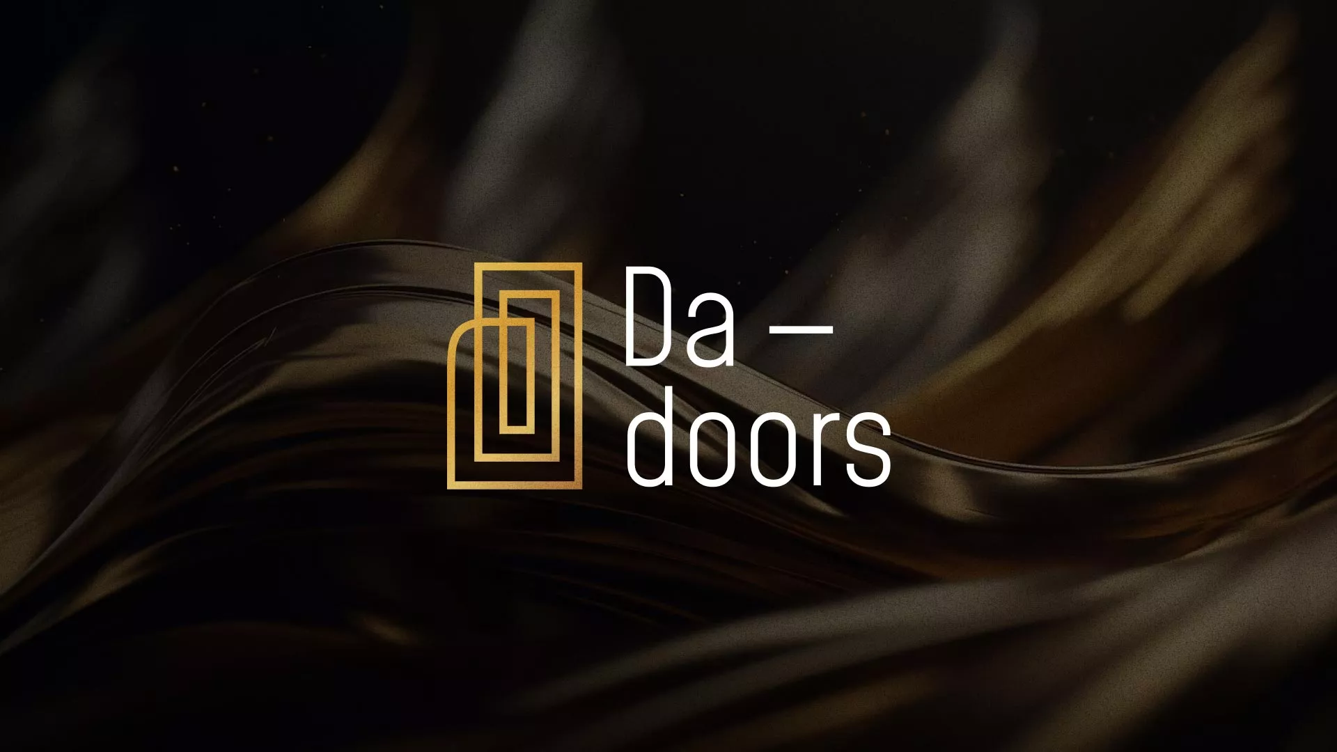 Разработка логотипа для компании «DA-DOORS» в Невельске
